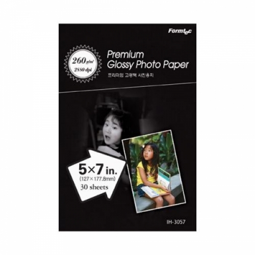 잇썸몰,폼텍프리미엄고광택용지(IH-3057-5X7-30매) M155812