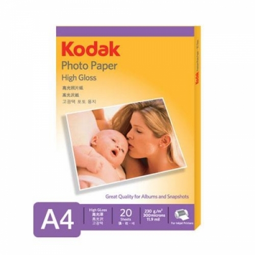 잇썸몰,코닥 광택포토용지(구4027-310-A4-230g-20매) M150018