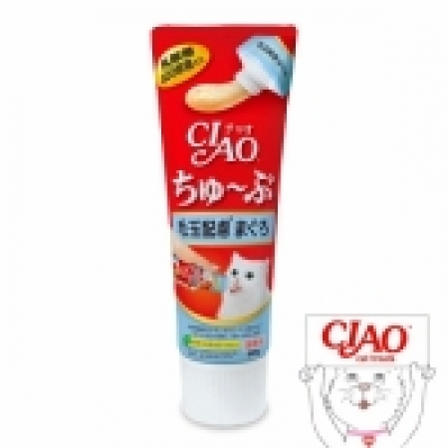 잇썸몰,이나바 챠오 츄브 CS-154(참치.헤어볼케어) 80g