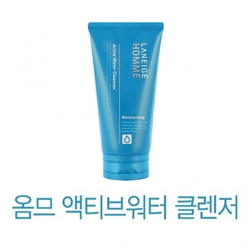 잇썸몰,라네즈 옴므 액티브워터 클렌저 150ml 1개 페이스 클렌징폼 메이크업지우기 화장 클렌저 오일