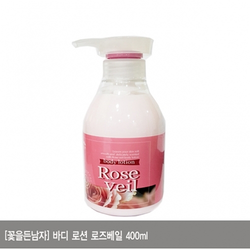 잇썸몰,꽃을든남자 바디 로션 로즈베일 400ml 매끈 윤기 로즈