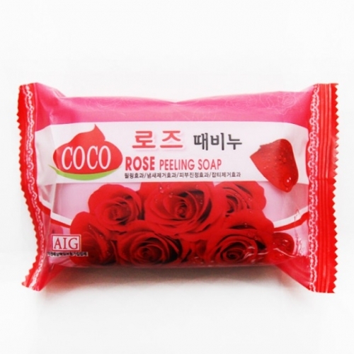 잇썸몰,미용비누 로즈때비누 1개 때비누 목욕비누 세안비누