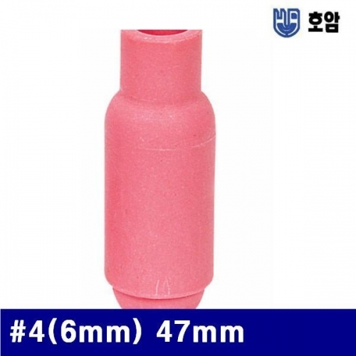 잇썸몰,호암 7791253 350A일반 알곤세라믹노즐 (방)4(6mm) 47mm (통(10개))