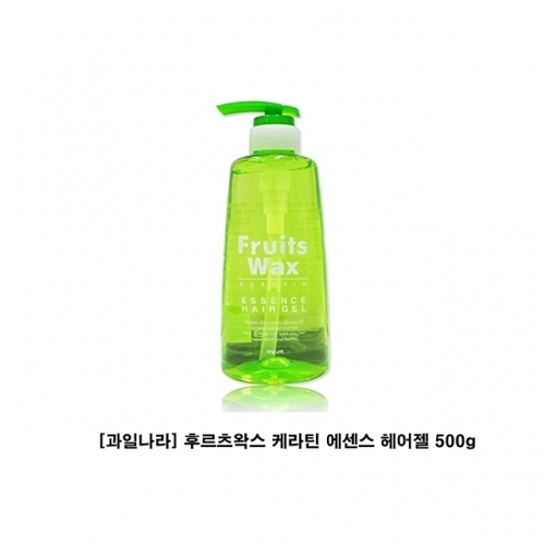 잇썸몰,과일나라 후르츠왁스 케라틴 에센스 헤어젤 500g 헤어젤 글레이즈 헤어고정 스타일링 남자젤