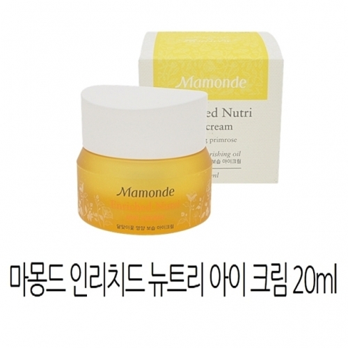 잇썸몰,마몽드 인리치드 뉴트리 아이 크림 20ml 1개 아이케어 눈가케어 기초케어 기초화장 베이스