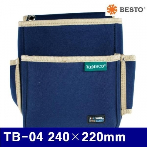 잇썸몰,베스토 433-0004 못주머니 TB-04 240×220mm 2단포켓 (1EA)