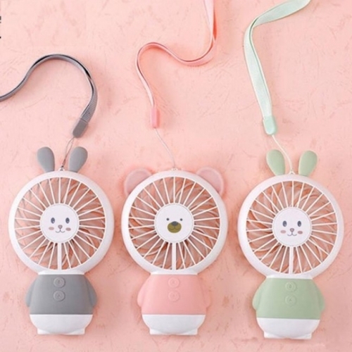잇썸몰,모찌모찌 LED 불빛 목걸이줄 핸드 선풍기 FAN108