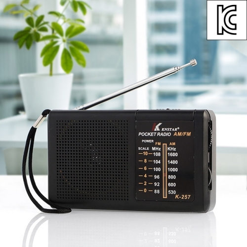 잇썸몰,미니 포켓 아날로그 AM FM 라디오
