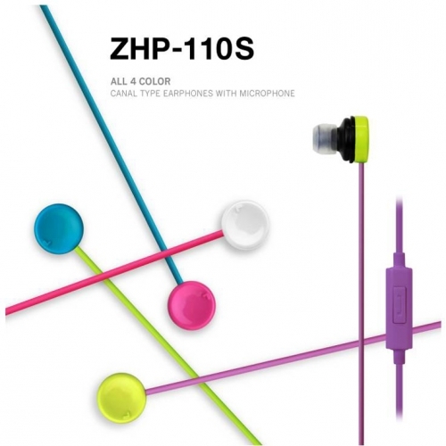 잇썸몰,줌리드 스마트폰이어폰 ZHP-110S 풍부한사운드 통화기능
