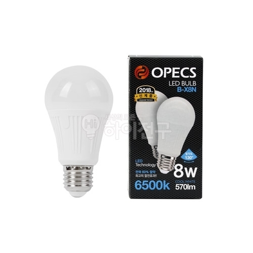 잇썸몰,오펙스 프리미엄 LED 전구 8W (B-X8N)