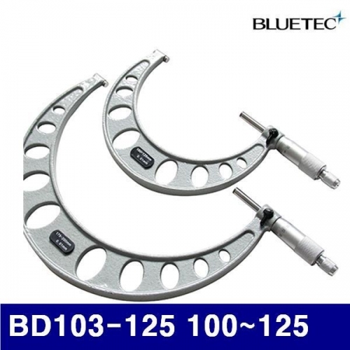잇썸몰,블루텍 4011253 외경마이크로미터 BD103-125 100-125 0.01 (1EA)