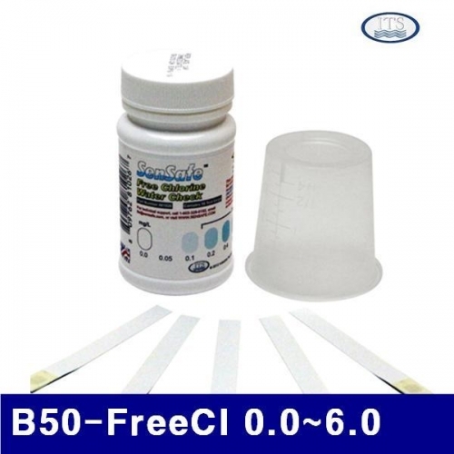 잇썸몰,아이티에스 4420239 수질 측정 키트 B50-FreeCI 0.0-6.0 (1EA)