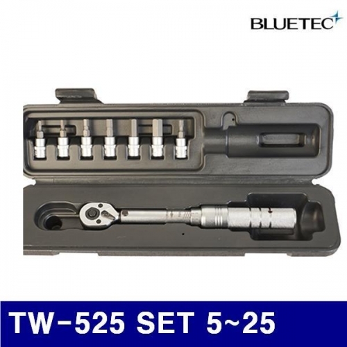 잇썸몰,블루텍 4011022 토크렌치 세트 TW-525 SET 5-25 (1EA)