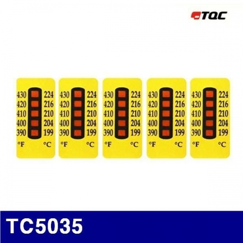 잇썸몰,티큐시 4420983 온도 라벨 TC5035 116  121  127  132  138(도) (1SET)
