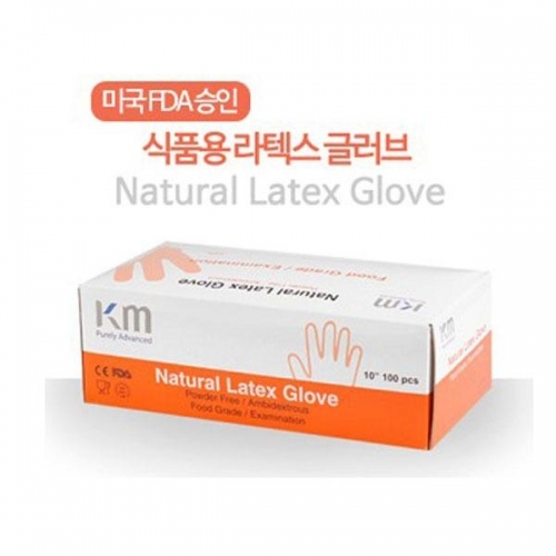 잇썸몰,케이엠 승인 식품 라텍스 글러브