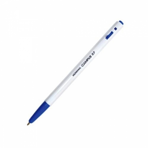 잇썸몰,문화 캠퍼스볼펜(0.7mm-청) 다스(12개입) M501016