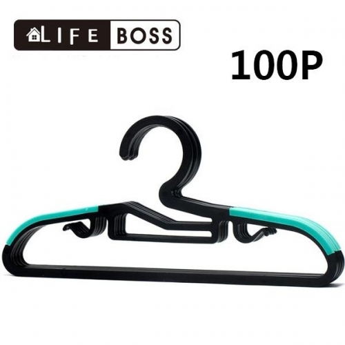 잇썸몰,논슬립옷걸이 유아용 블랙 (민트) 100P 생활잡화
