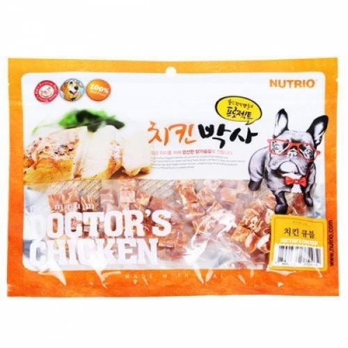 잇썸몰,뉴트리오 치킨박사 치킨큐블 300g