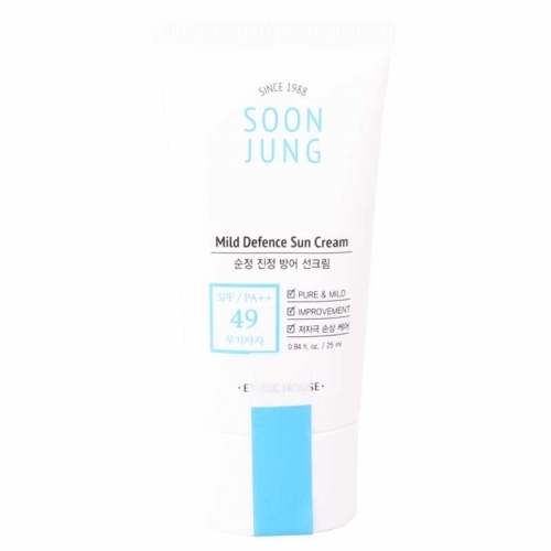 잇썸몰,D_에뛰드 순정 진정 방어 선크림 25ml