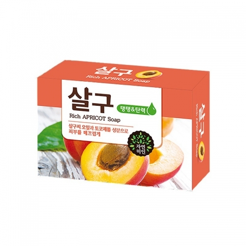 잇썸몰,무궁화 자연미인 살구비누 100g 1개입
