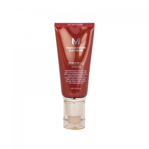 잇썸몰,D_미샤 M 퍼펙트 커버 비비 크림 SPF42 21호 화사한 베이지 50ml