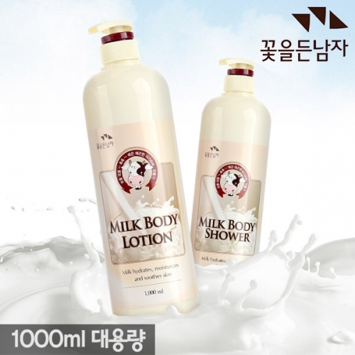 잇썸몰,F_꽃을든남자 우유 바디로션 1000ml