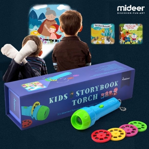 잇썸몰,[MIDEER] 미디어 명작동화 손전등 프로젝터 베이직