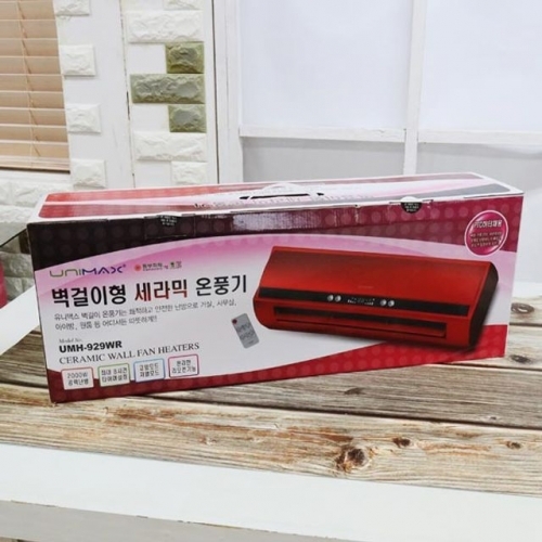 잇썸몰,유니맥스벽걸이세라믹온풍기 UMH-929WR