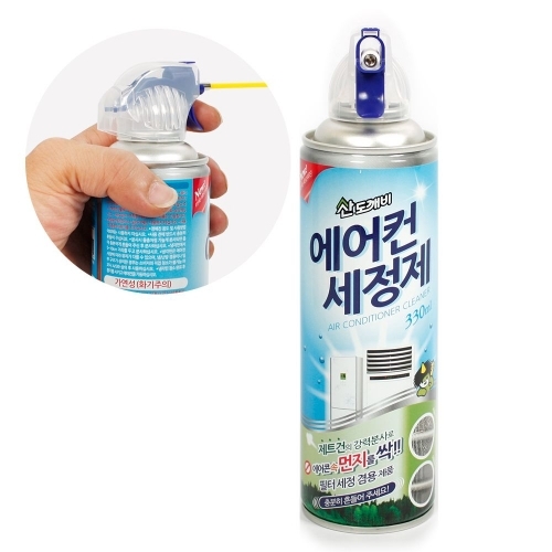 잇썸몰,산도깨비 에어컨세정제 330ml 에어컨 냄새제거