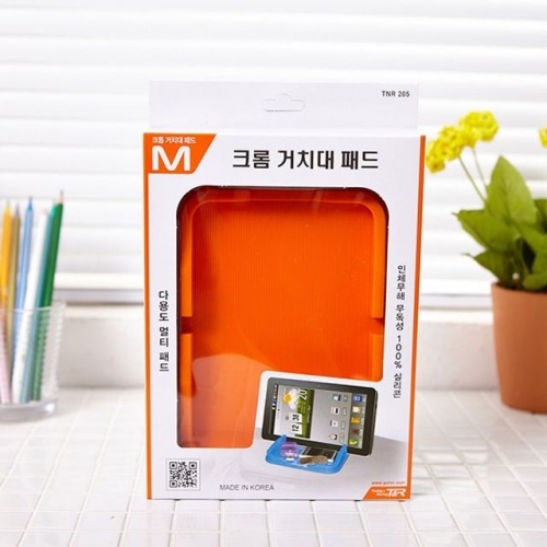 잇썸몰,핸즈프리 티엔알크롬거치대패드 오렌지
