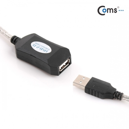 잇썸몰,Coms) USB 2.0  리피터 USB케이블-10M(케이블일체형)