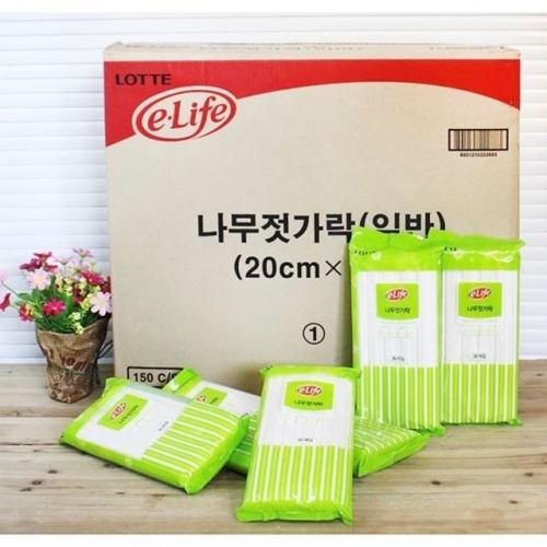 잇썸몰,이라이프 나무젓가락36p_80개입 일회용젓가락