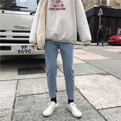 잇썸몰,TT 밑단  언발란스  트임  착용감  좋은  예쁜청바지