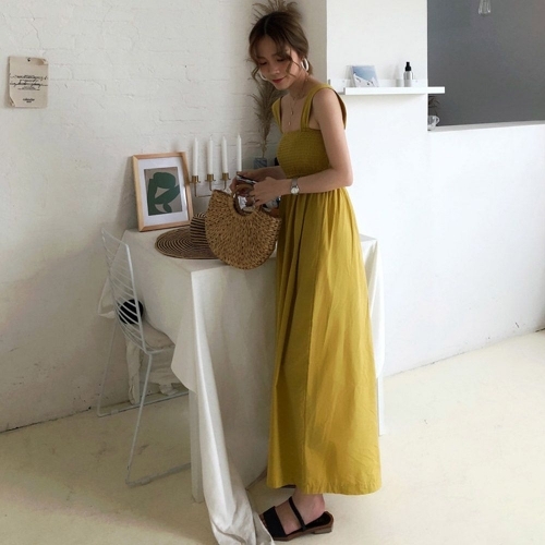잇썸몰,Lovely 스모크밴딩점프수트 민소매점프수트 나시점프