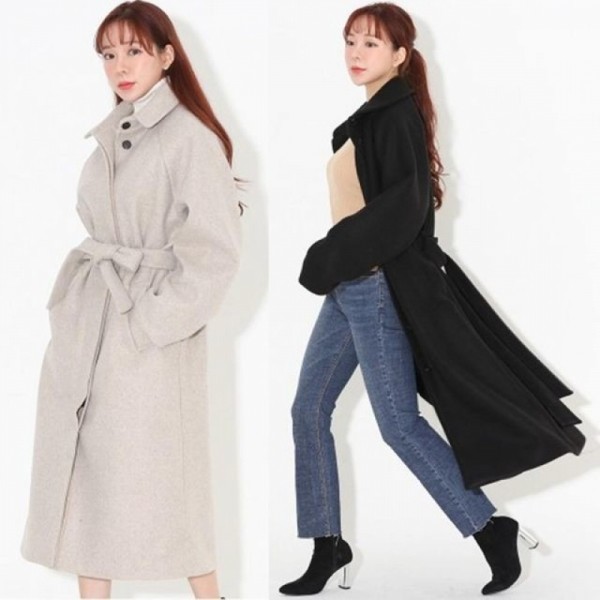 잇썸몰,여성코트 코트 데이트 신상 롱코트 여성 정장코트 롱