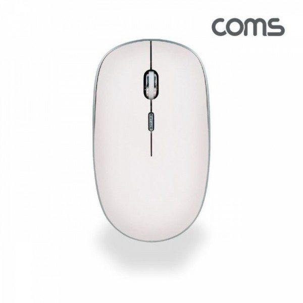 잇썸몰,Coms 나비 무선마우스(NV12-MUS10) White