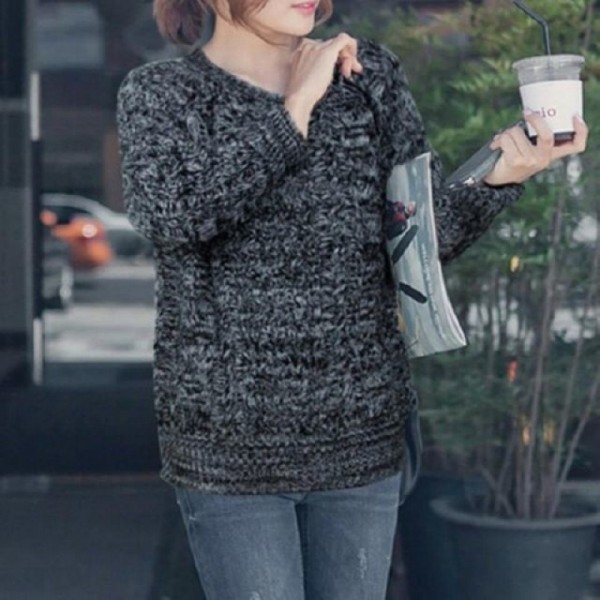 잇썸몰,모임 나그랑 카라넥 봄 빅사이즈라운드넥 라운드 롱