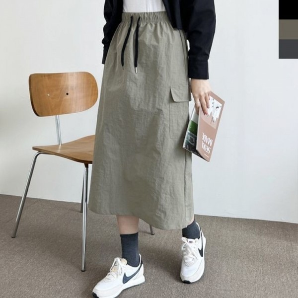 잇썸몰,GBB BN42 여자밴딩카고롱스커트