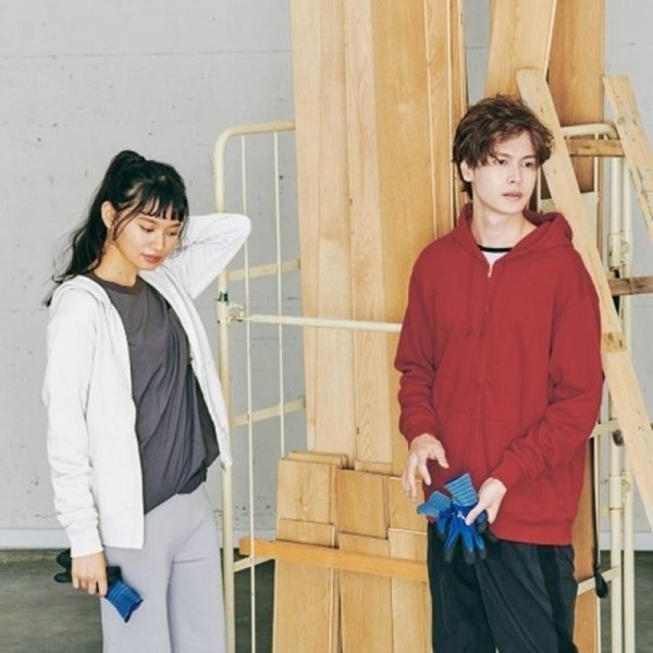 잇썸몰,데일리 루즈핏 여성우드 여자후드점퍼 편안한 30대