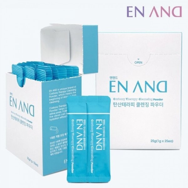 잇썸몰,(enand/앤앤드) 탄산테라피 클렌징 파우더 25g