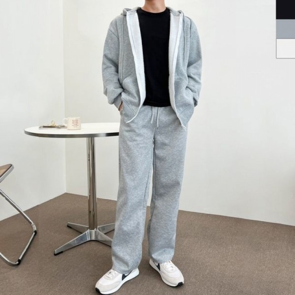 잇썸몰,GPA B770-B110 남자면기모와이드바지후드세트