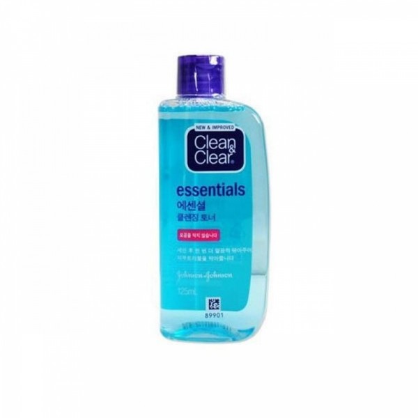 잇썸몰,클린앤클리어 에센셜 클렌징 토너 125ml 클렌징워터