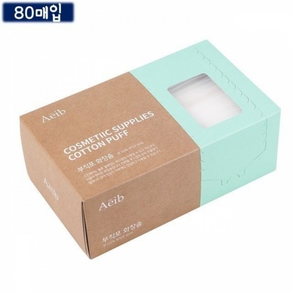 잇썸몰,부직포 화장솜 80매입 클렌징 화장 페이스소품