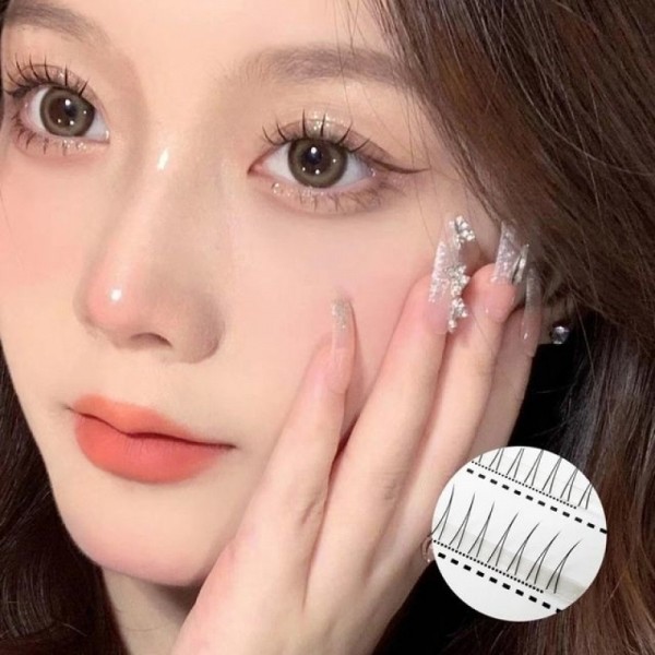 잇썸몰,예쁜게 붙이는 셀프 티 안나게 예쁜 가닥 속눈썹