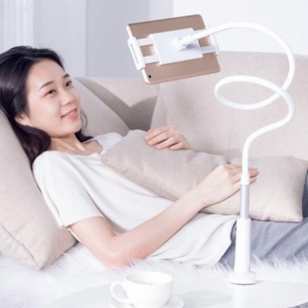 잇썸몰,128cm 침대핸드폰거치대 태블릿 수직촬영거치대