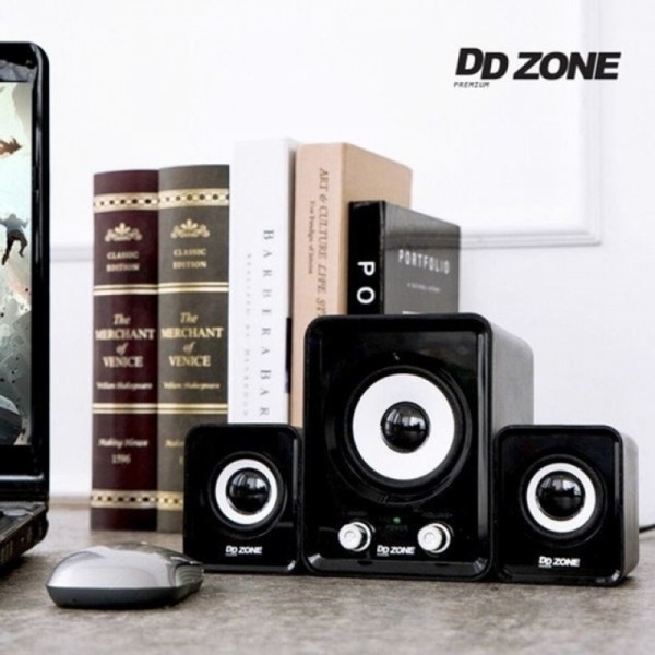 잇썸몰,2.1채널 미니우퍼 3개유닛 컴퓨터 스피커 DS-U1050