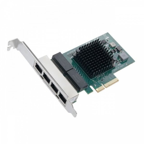 잇썸몰,PCI-E 기가비트 랜카드 / RJ45 4포트 브라켓 LCSW087