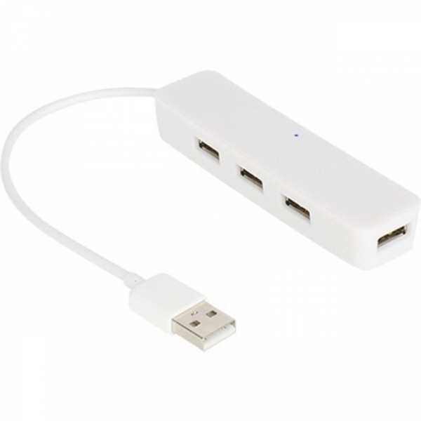 잇썸몰,정격 USB2.0 4포트 무전원 허브 화이트 USB 2.0 A