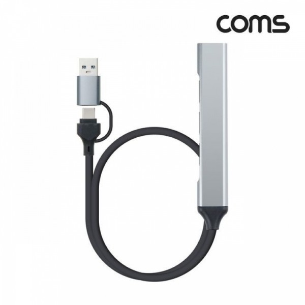 잇썸몰,허브 4포트 타입 C USB3.0 USB USB 2.0